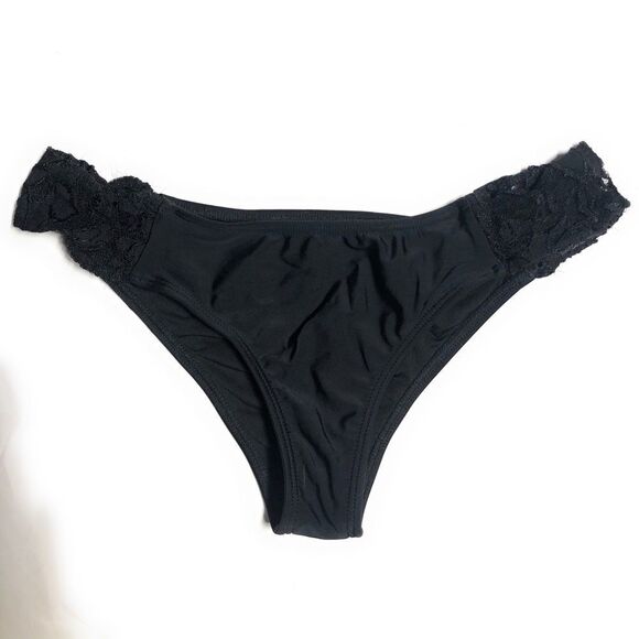 Beach Riot Bikini Bottom With Lace Accents - Picture 1 of 5